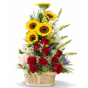 “Brilliant Sun Bouquet” floral arrangement